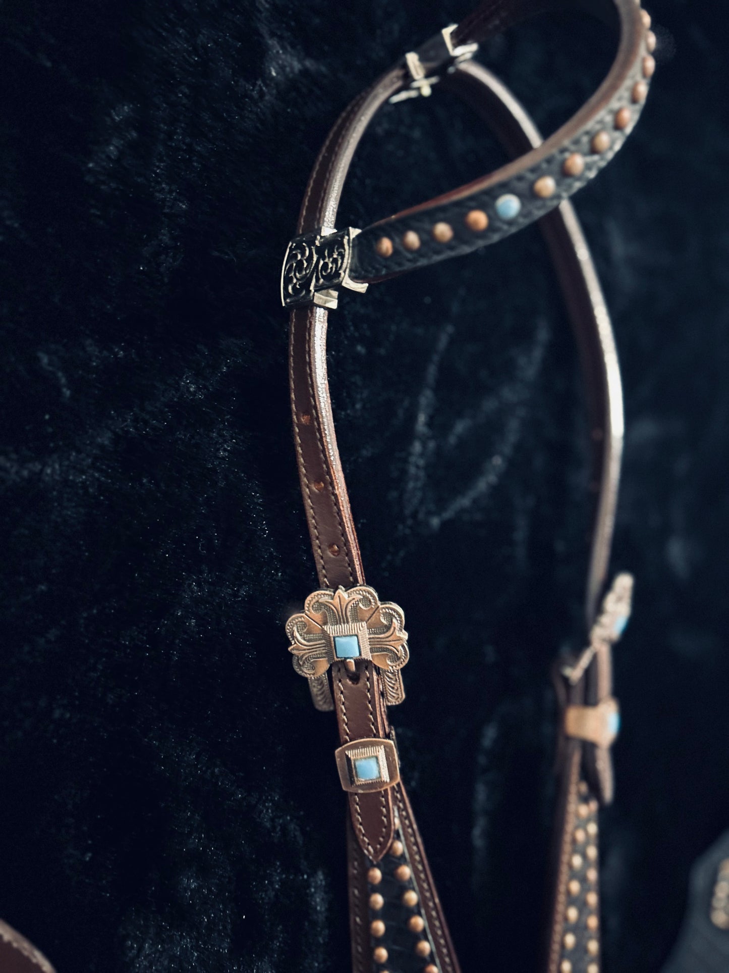 Thunderbird tack set - breastcollar - headstall