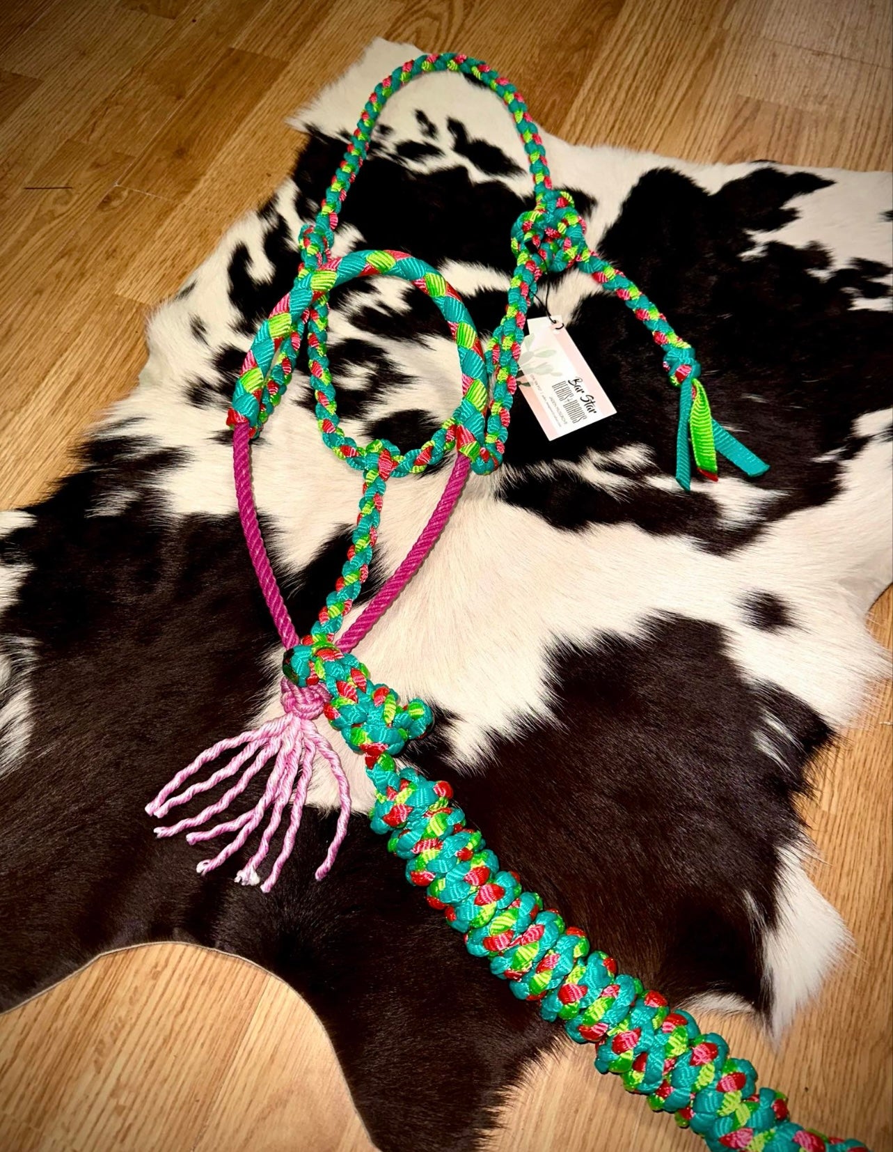Watermelon lariat halter