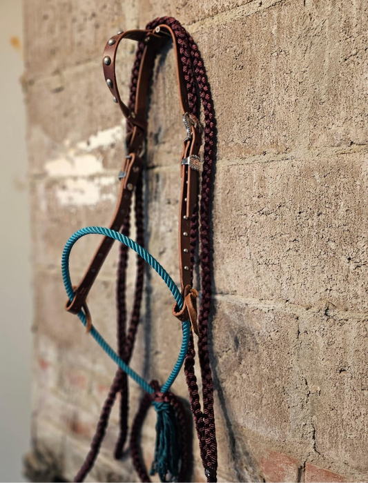 Loping hackamore - headstall